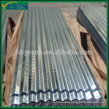 hot sale Galvanized corrugated steel roofing/GI corrugated steel sheet (FACTORY)